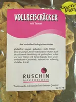VOLLREISCRÄCKER mit Tamari