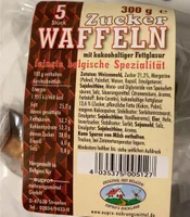 Zuckerwaffeln, Schoko