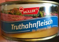 Truthahnfleisch in eigenem Saft