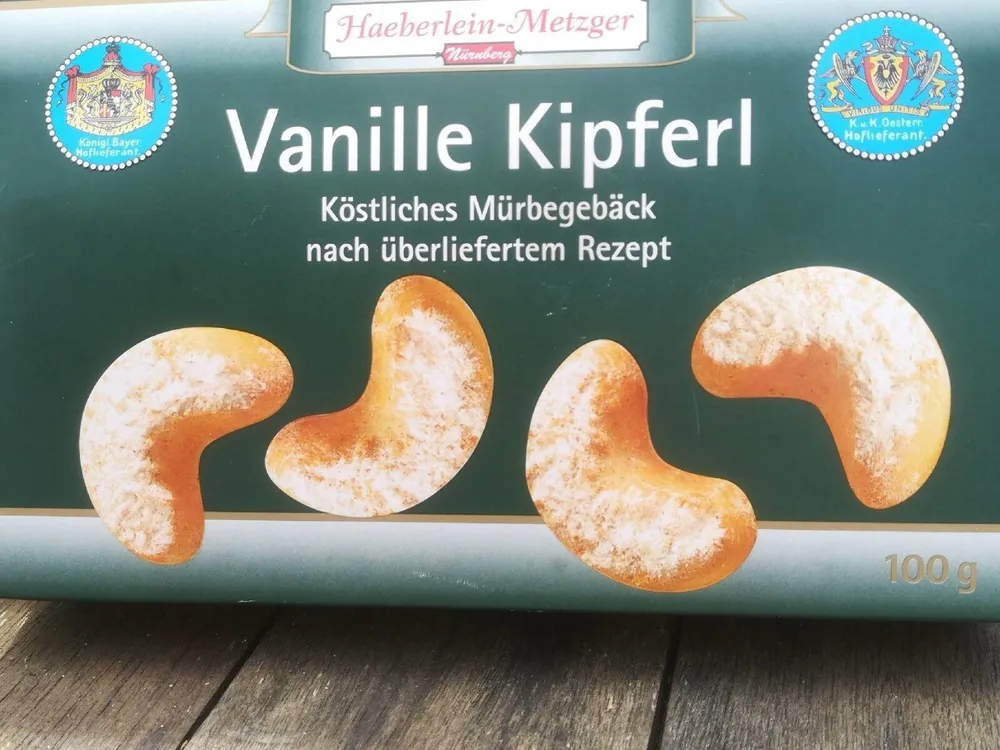 Vanilla Kipferl (vanilla Crescent Cookies) 100g