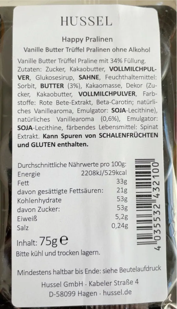 Happy Pralinen