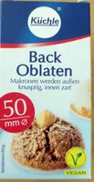 Back-Oblaten 50mm