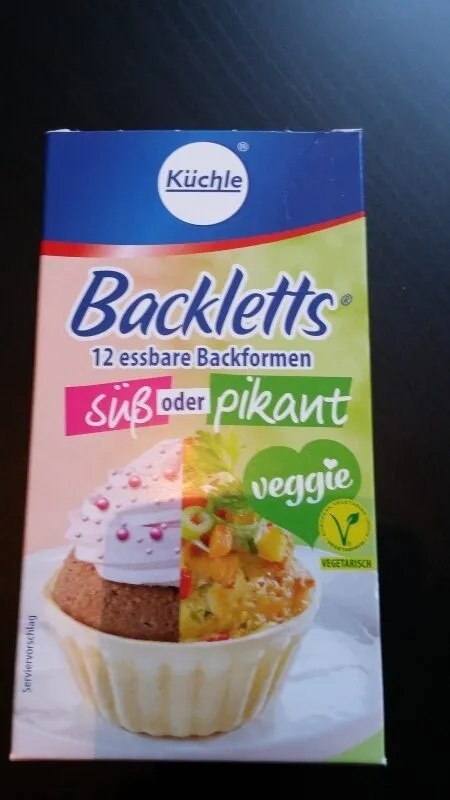 Backletts (essbare Backformen)