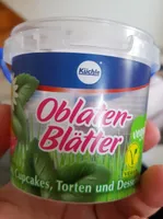 Oblaten Blätter