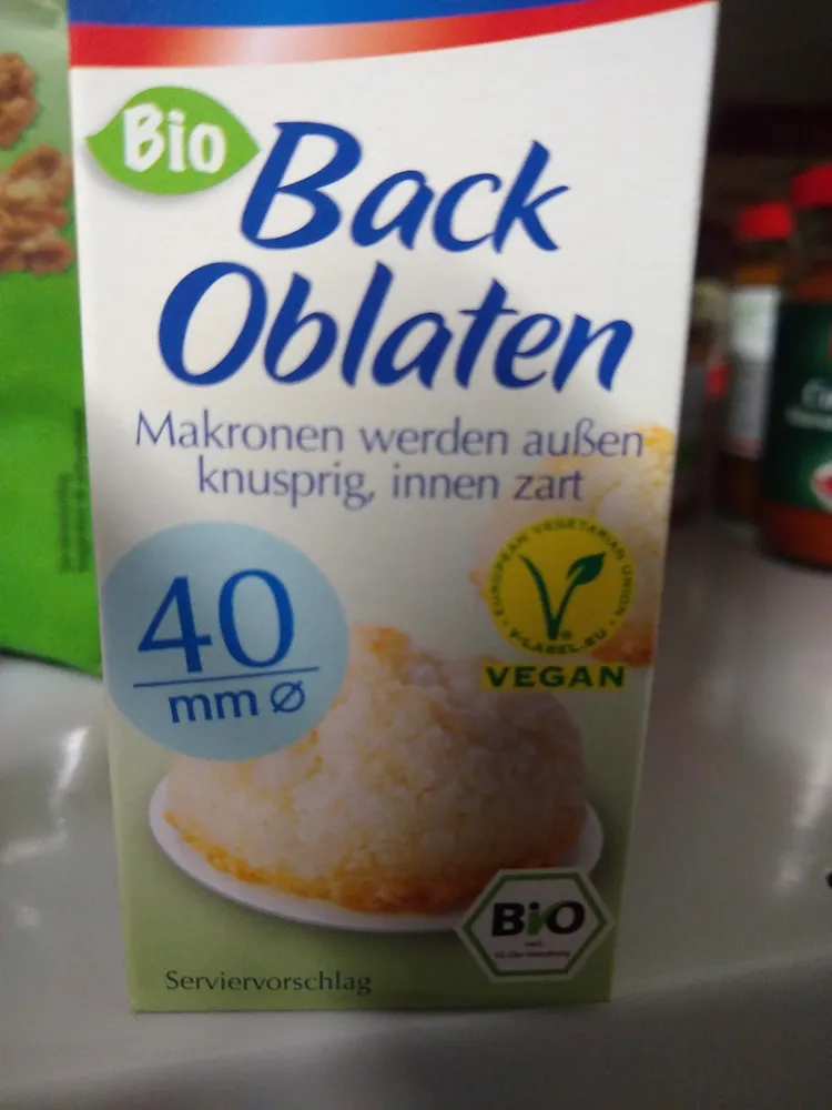 Backoblaten 40mm