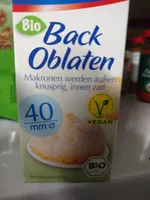Backoblaten 40mm