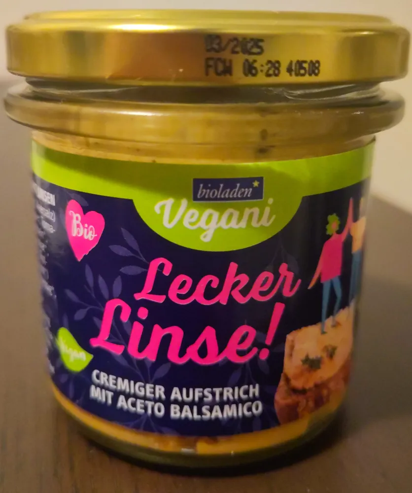 Lecker Linse! Cremiger Aufstrich mit Aceto Balsamico