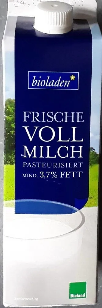 Frische Vollmilch