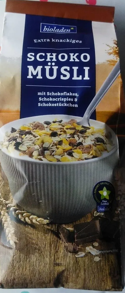 Bio-Schokomüsli mit 11 Prozent schokoladigen Zutaten