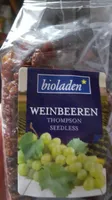 Bio-Weinbeeren, geölt