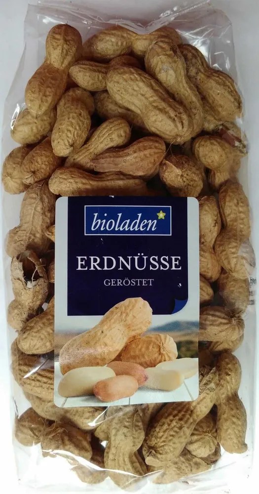 Erdnüsse geröstet