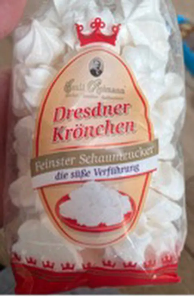 Dresdner Krönchen - Feinster Schaumzucker
