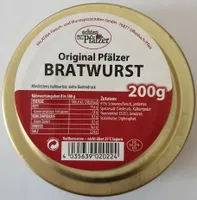 Original Pfälzer Bratwurst
