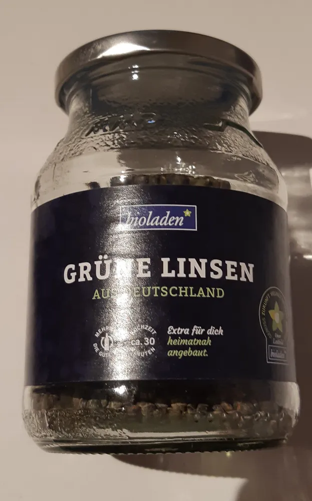 Grüne Linsen