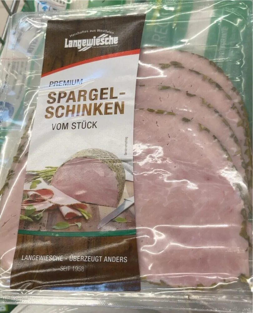 Spargelschinken