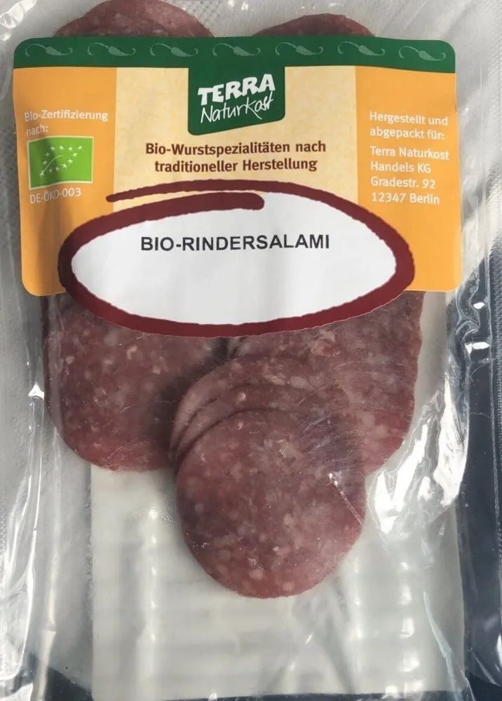 Bio-Rindersalami