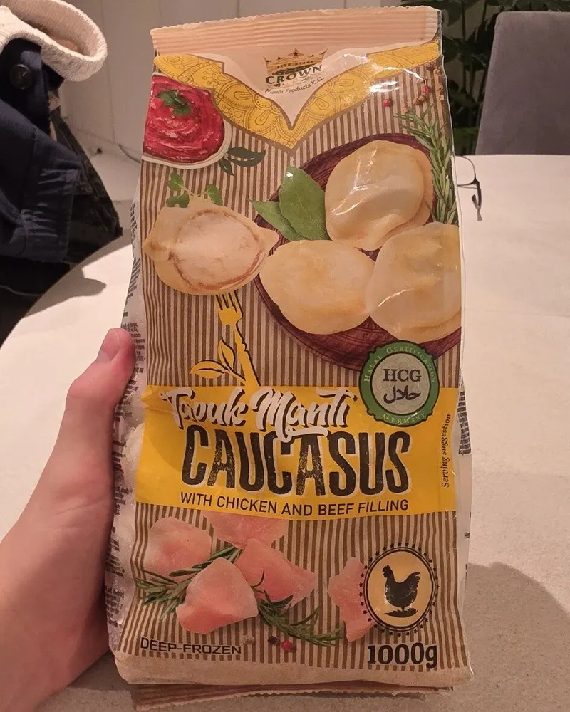 Pelmeni poulet halal