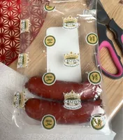 Saucisse de boeuf
