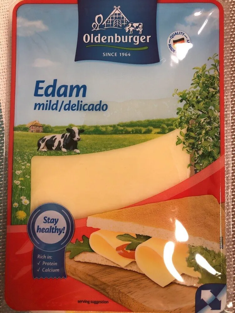 Queso en lonchas Edam