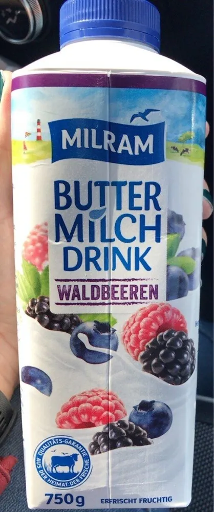 Buttermilch Waldfrucht