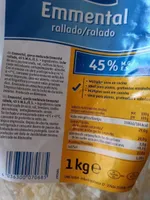 Queso rallado emmental