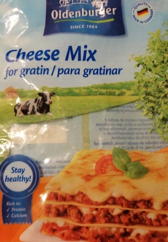 Cheese Mix for gratin