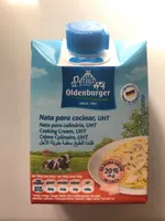 Nata para cocinar, UHT.