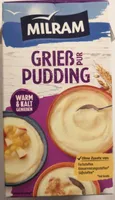 Grieß Pudding pur