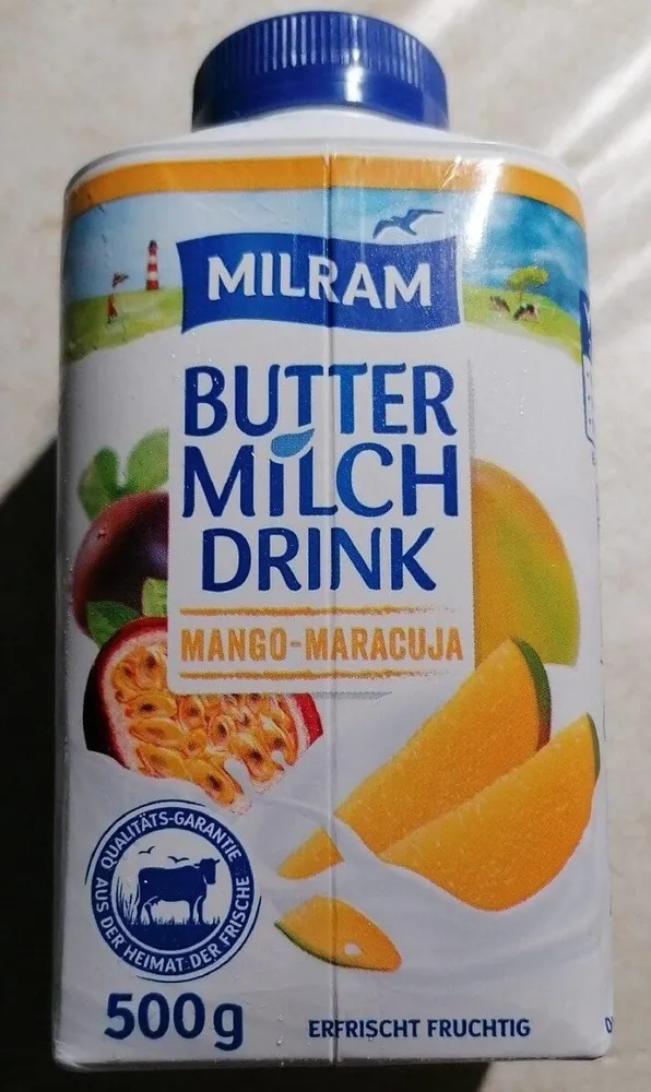 Buttermilch Drink Mango-Maracuja