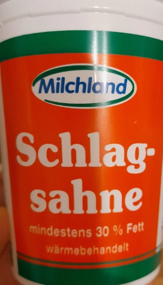 Milchland Schlagsahne