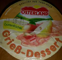 Grieß-Dessert Gartenfrüchte