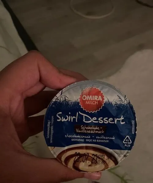 Swirl dessert