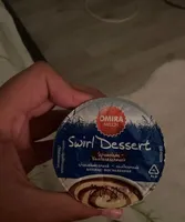 Swirl dessert