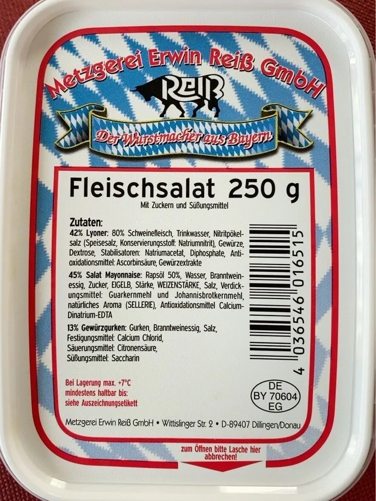 Fleischsalat