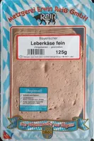 Bayerischer Leberkäse fein
