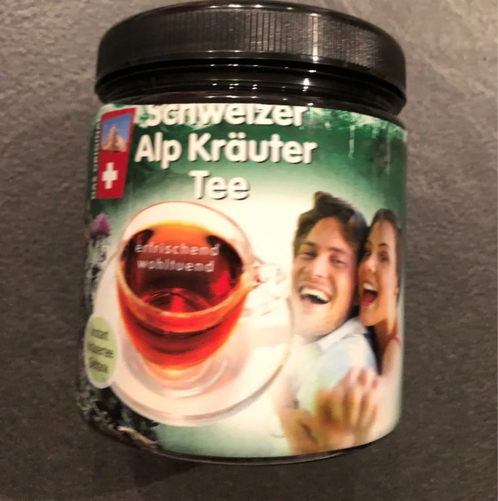 Schweizer alp krauter tee