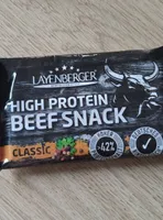 High protein beef snack