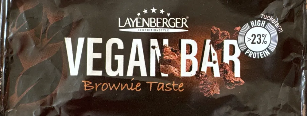 Vegan bar brownie taste