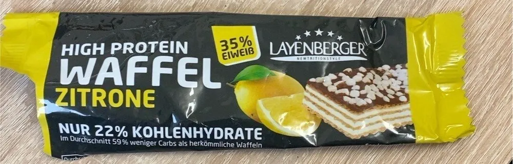 HIGH PROTEIN WAFFEL ZITRONE