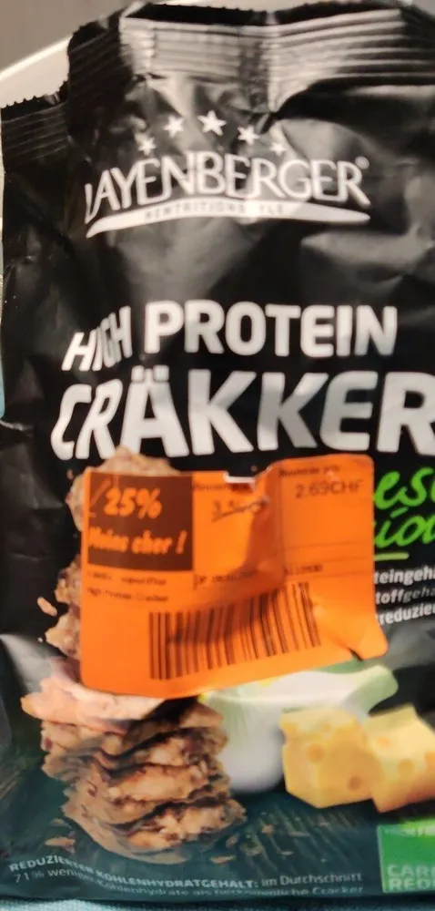 High protein cräkker