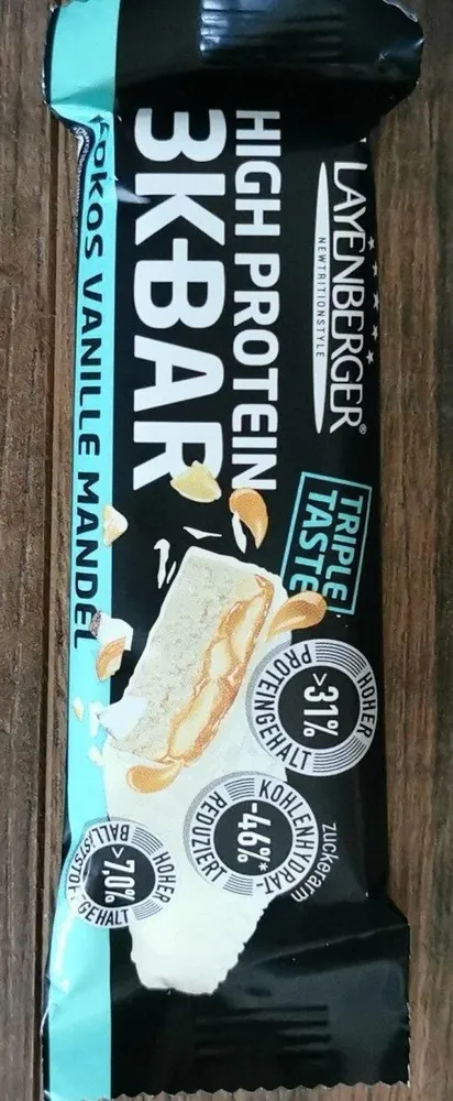 High Protein 3K-Bar Kokos Vanille Mandel