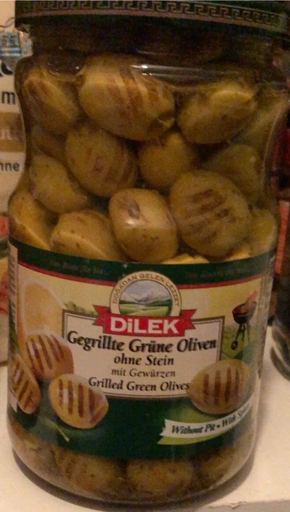 Gegrillte Grüne Oliven