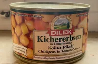 Kichererbsen in Tomatensauce