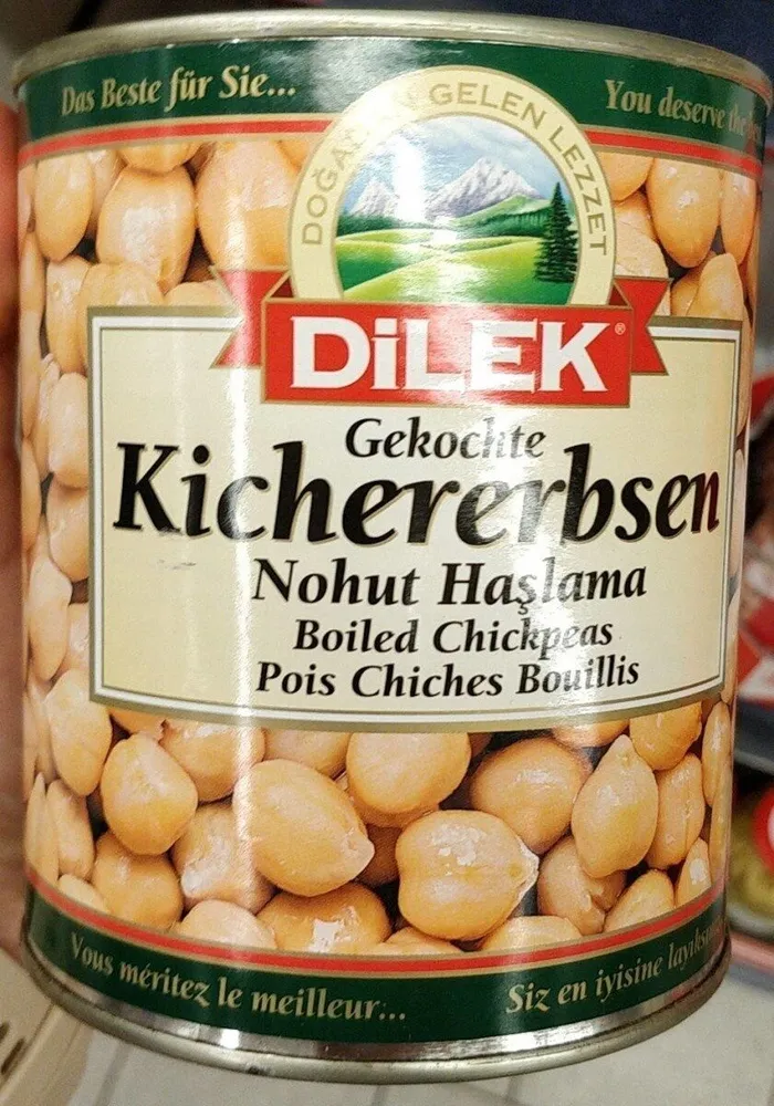 Kichererbsen gekocht