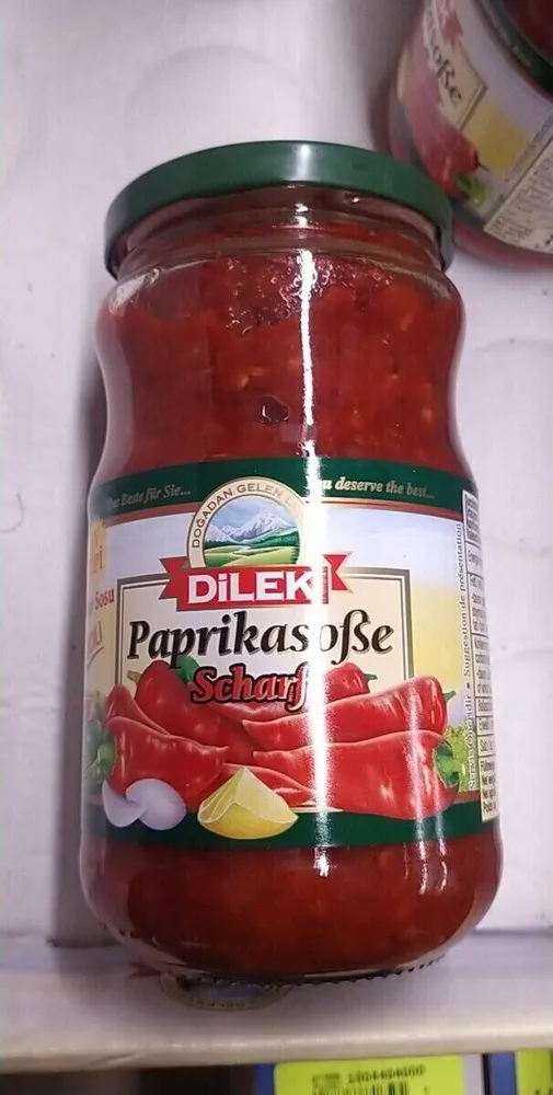 Paprikasoße scharf