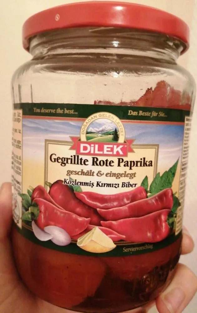 Dilek -Gegrillte Rote Paprika
