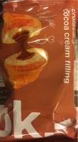 Croissant cocoa cream