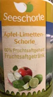 Apfel-Limetten-Schorle