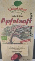 naturtrüber Apfelsaft