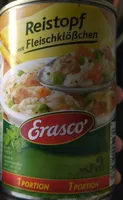 Reistopf mit Fleischklößchen